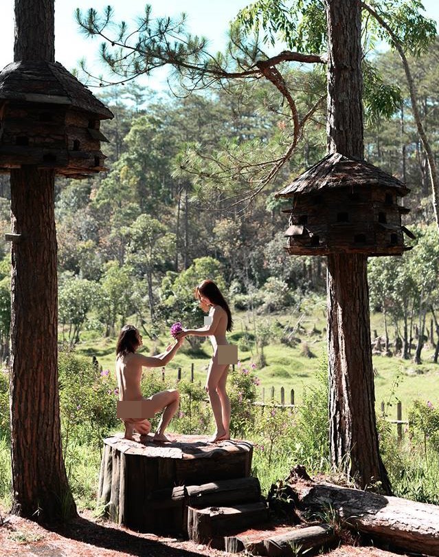 Chụp hình cưới nude, nhiếp ảnh tự tin: Tôi thấy đẹp nên không sợ ném đá