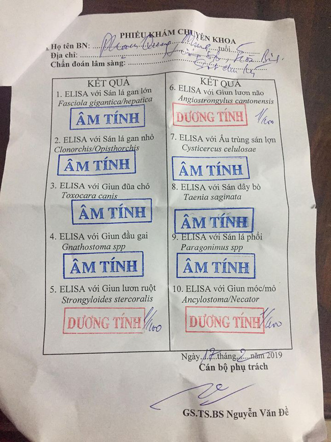 Con sốt triền miên không rõ nguyên nhân, mẹ đưa đi xét nghiệm mới tá hỏa biết con nhiễm loại kí sinh trùng kinh hãi