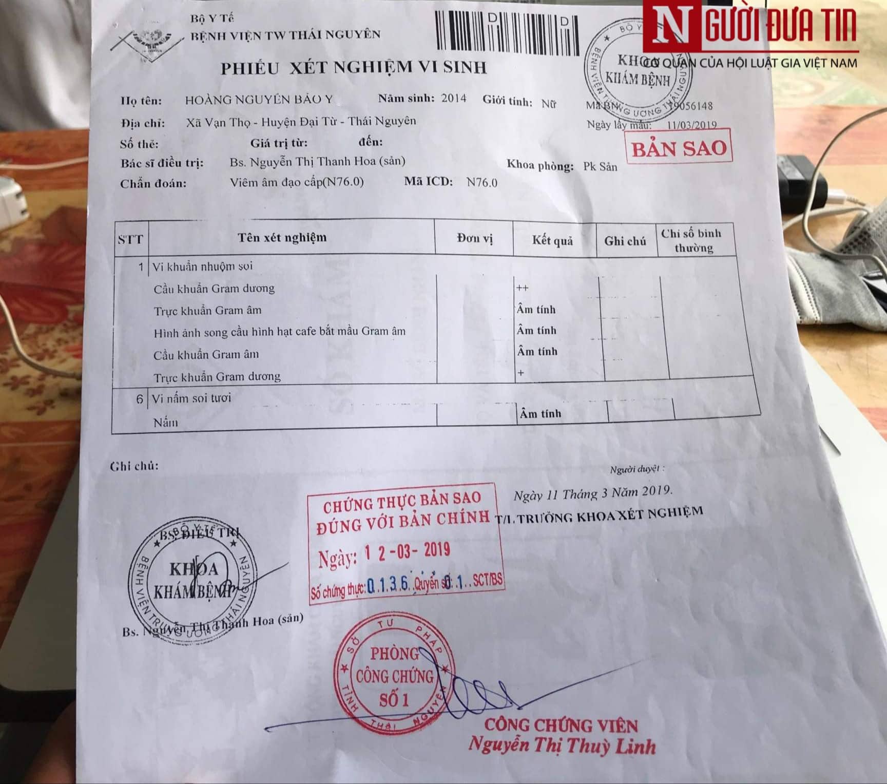 Cô giáo phản bác thông tin nhét chất lạ vào vùng kín học sinh