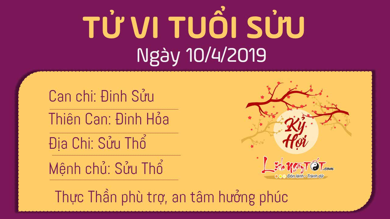 Tử vi thứ 4 ngày 10/4/2019 của 12 con giáp: Hợi bị lừa, Dần có cơ hội thăng chức