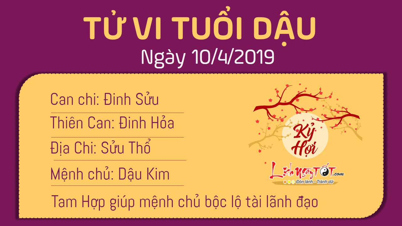 Tử vi thứ 4 ngày 10/4/2019 của 12 con giáp: Hợi bị lừa, Dần có cơ hội thăng chức