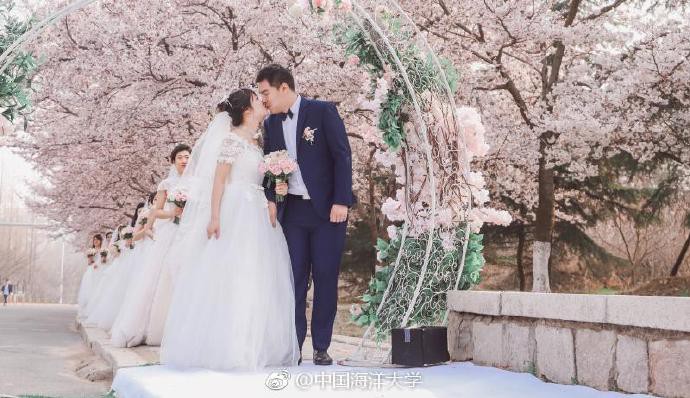 Yêu nhau từ thời đại học, 66 cặp đôi hẹn nhau quay về trường tổ chức hôn lễ tập thể lãng mạn và đẹp như mơ