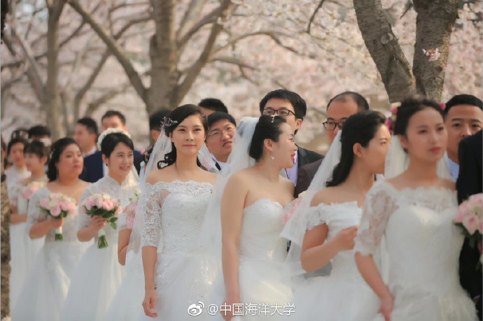 Yêu nhau từ thời đại học, 66 cặp đôi hẹn nhau quay về trường tổ chức hôn lễ tập thể lãng mạn và đẹp như mơ