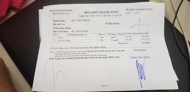 Bị tố bán thuốc rởm, Bệnh viện Bạch Mai phản bác