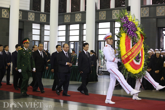 Lãnh đạo Đảng, Nhà nước viếng Trung tướng Đồng Sỹ Nguyên