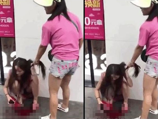 Gặp nhân tình của chồng, vợ lấy giày cao gót đánh hộc máu giữa phố