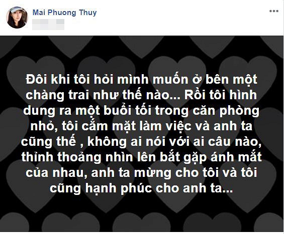 Mặc người hâm mộ hết lòng gán ghép với Noo Phước Thịnh, Mai Phương Thúy tiết lộ về hình mẫu chàng trai mà cô muốn ở bên