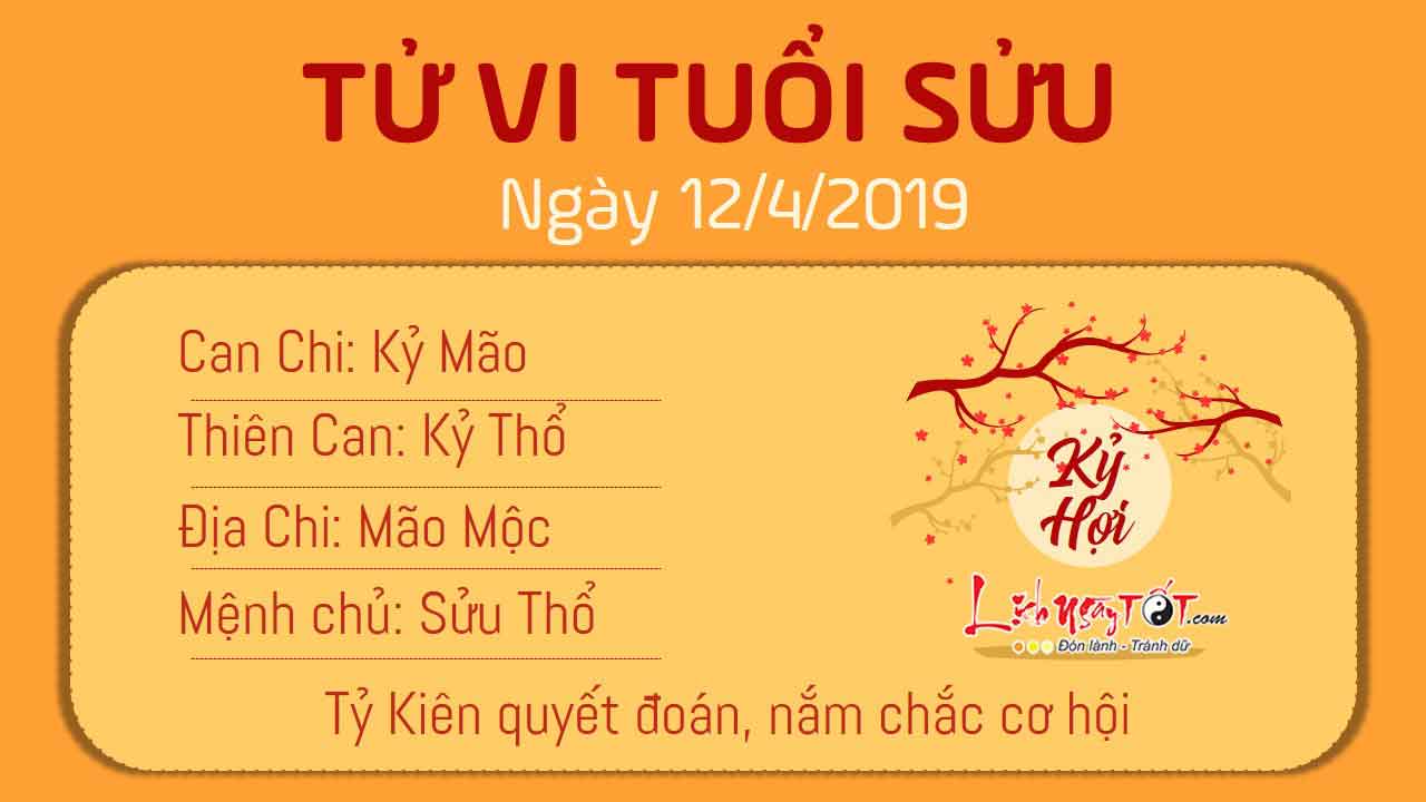 Tử vi thứ 6 ngày 12/4/2019 của 12 con giáp: Tý gia đạo không yên, Ngọ cẩn thận mất tiền