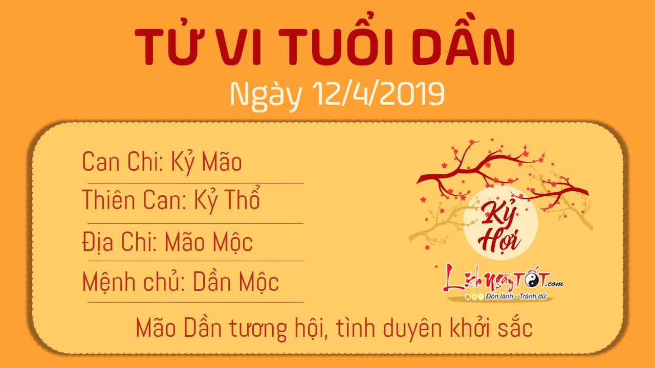 Tử vi thứ 6 ngày 12/4/2019 của 12 con giáp: Tý gia đạo không yên, Ngọ cẩn thận mất tiền