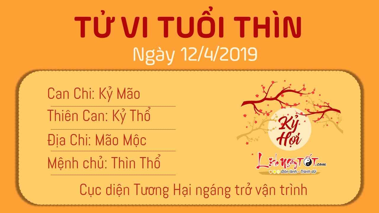 Tử vi thứ 6 ngày 12/4/2019 của 12 con giáp: Tý gia đạo không yên, Ngọ cẩn thận mất tiền