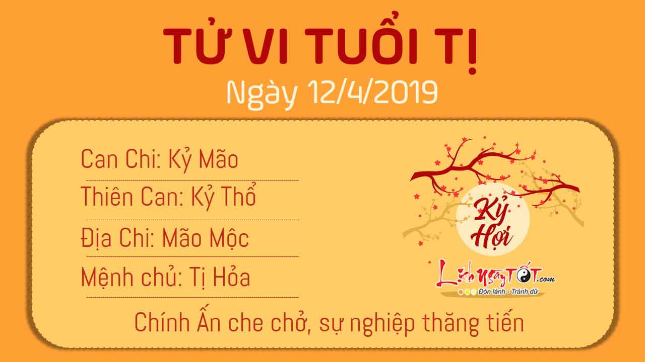 Tử vi thứ 6 ngày 12/4/2019 của 12 con giáp: Tý gia đạo không yên, Ngọ cẩn thận mất tiền