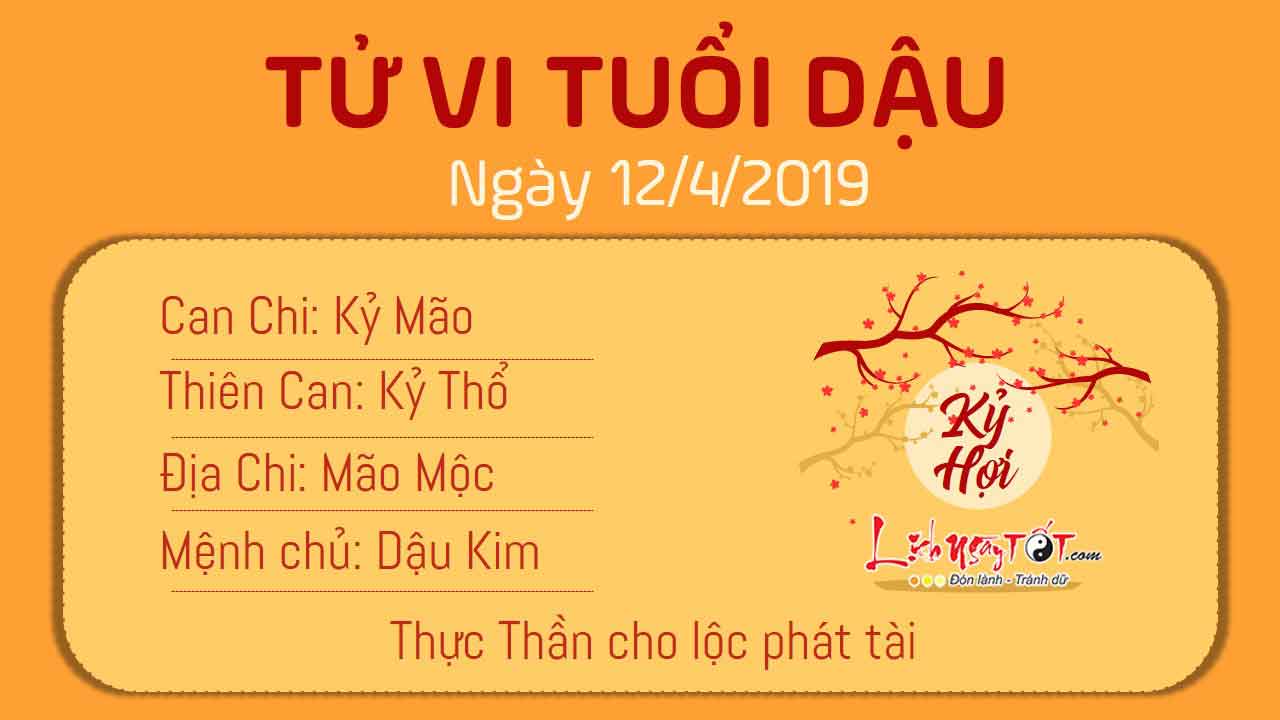 Tử vi thứ 6 ngày 12/4/2019 của 12 con giáp: Tý gia đạo không yên, Ngọ cẩn thận mất tiền