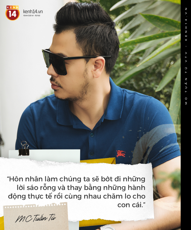 MC Tuấn Tú VTV: Đừng hy vọng lấy một người giàu có rồi họ cho mình tiền tỉ để làm ăn, không có đâu!