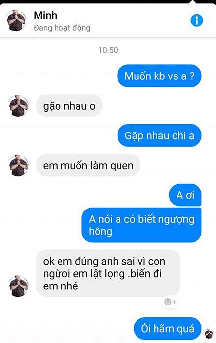 Scandal đi tù vì tội ấu dâm vẫn chưa lắng xuống, Minh Béo tiếp tục bị tố nhắn tin làm quen 3 người cùng lúc