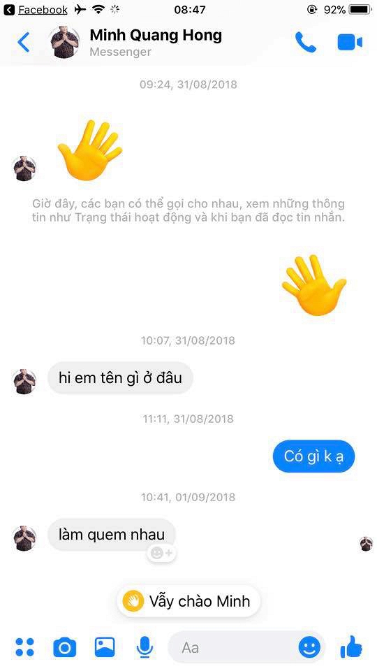 Scandal đi tù vì tội ấu dâm vẫn chưa lắng xuống, Minh Béo tiếp tục bị tố nhắn tin làm quen 3 người cùng lúc