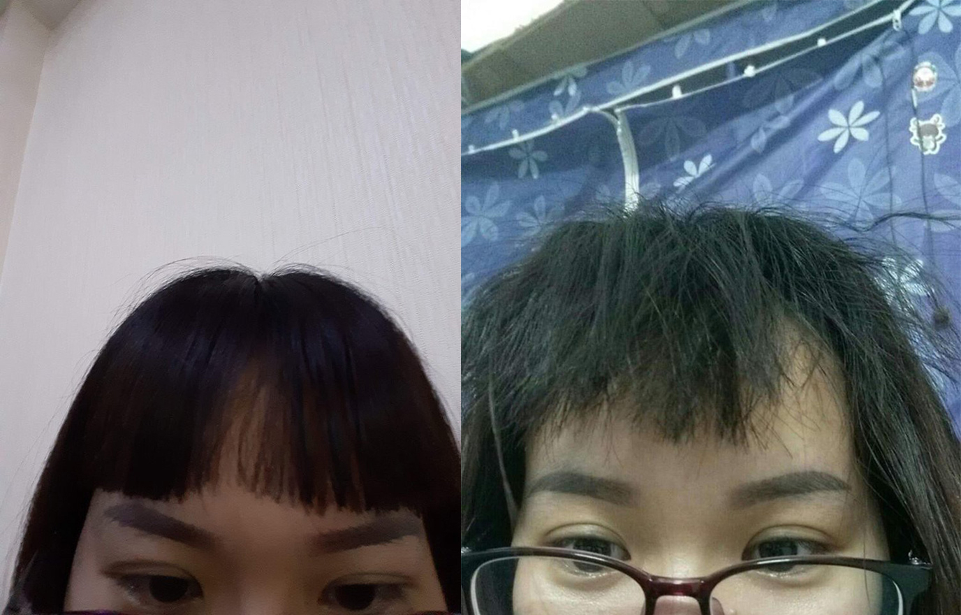 Giây phút bạn nhận ra sai một ly, đi một dặm là thế nào: Hí hửng thử cắt tóc mái xinh đẹp đi đám cưới nhưng lại thành quả mái chuột gặm không chữa nổi