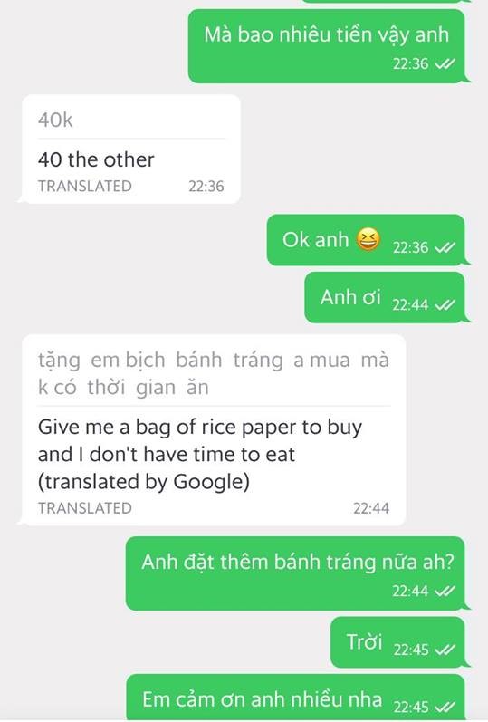 Lại thêm anh shipper như nam chính ngôn tình: Tặng thêm bịch bánh tráng nhưng không quên dặn một câu chị em nào cũng muốn nghe
