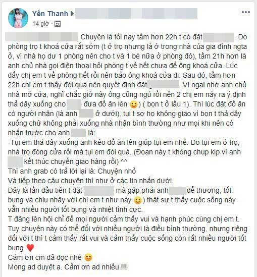 Lại thêm anh shipper như nam chính ngôn tình: Tặng thêm bịch bánh tráng nhưng không quên dặn một câu chị em nào cũng muốn nghe