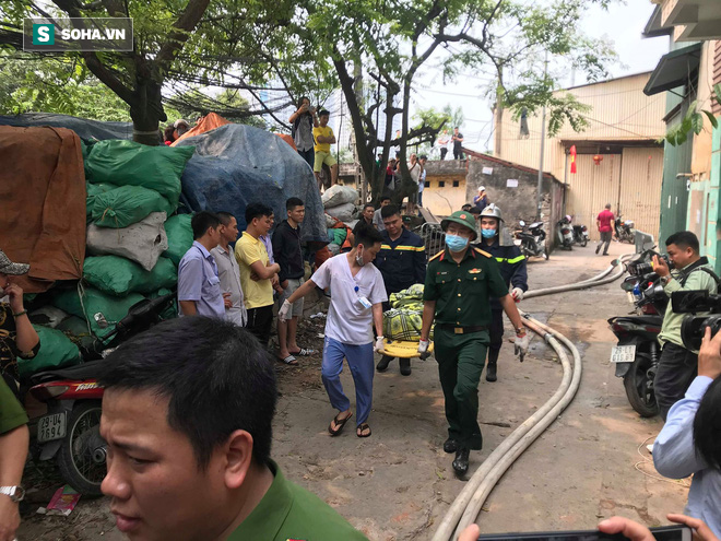 Hiện trường vụ cháy 4 xưởng trong đêm khiến 8 người chết và mất tích ở Hà Nội