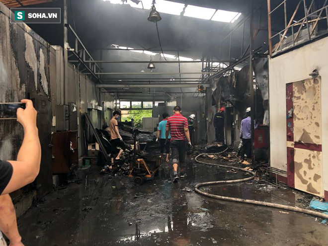 Hiện trường vụ cháy 4 xưởng trong đêm khiến 8 người chết và mất tích ở Hà Nội