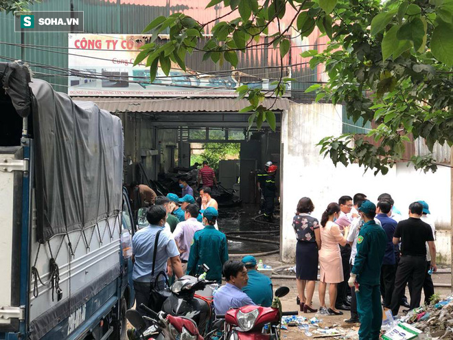 Hiện trường vụ cháy 4 xưởng trong đêm khiến 8 người chết và mất tích ở Hà Nội