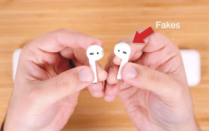 AirPods fake ngày càng giống AirPods thật