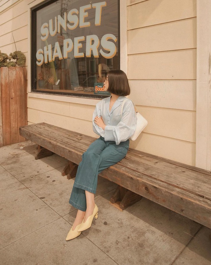 Tham khảo 15 set đồ này của các quý cô châu Á để không bỡ ngỡ khi thời tiết mới chớm hè