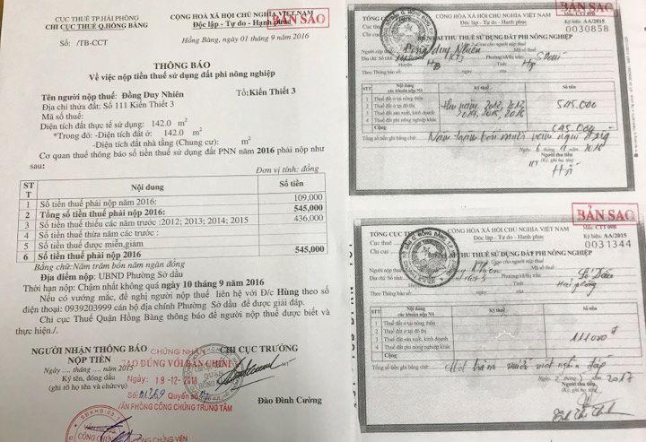 Mập mờ đền bù hàng trăm m2 đất vàng 0 đồng ở Hải Phòng