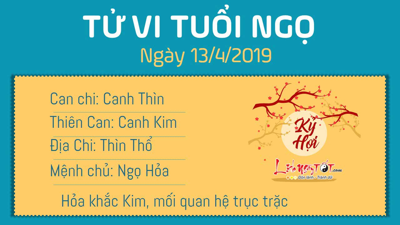 Tử vi thứ 7 ngày 13/4/2019 của 12 con giáp: Tị bị tiểu nhân ám quẻ, Mùi sự nghiệp gặp tin lành