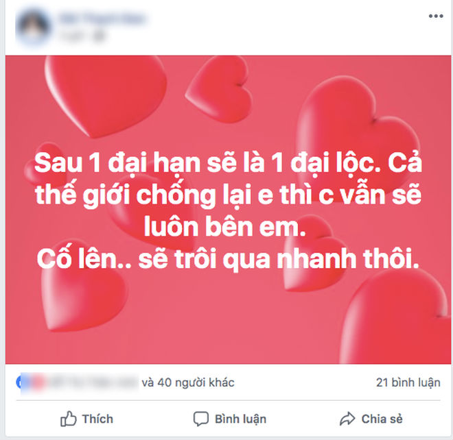 Hot girl nghi lộ clip nóng giữ im lặng, âm thầm ấn like loạt status động viên từ bạn bè