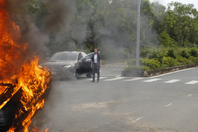 Tốn trăm triệu quay 1 phút cháy nổ, chị 13 Thu Trang suýt lên cơn đau tim vì điều bất ngờ này