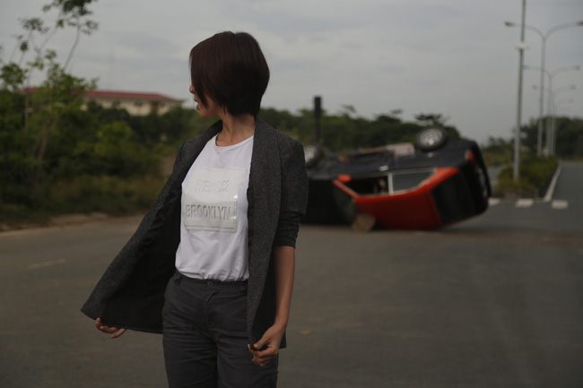 Tốn trăm triệu quay 1 phút cháy nổ, chị 13 Thu Trang suýt lên cơn đau tim vì điều bất ngờ này