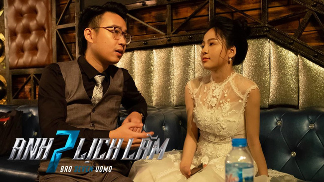 Hot girl Trâm Anh hôn môi, đè ngửa bạn diễn nam ra giường trong bộ phim này