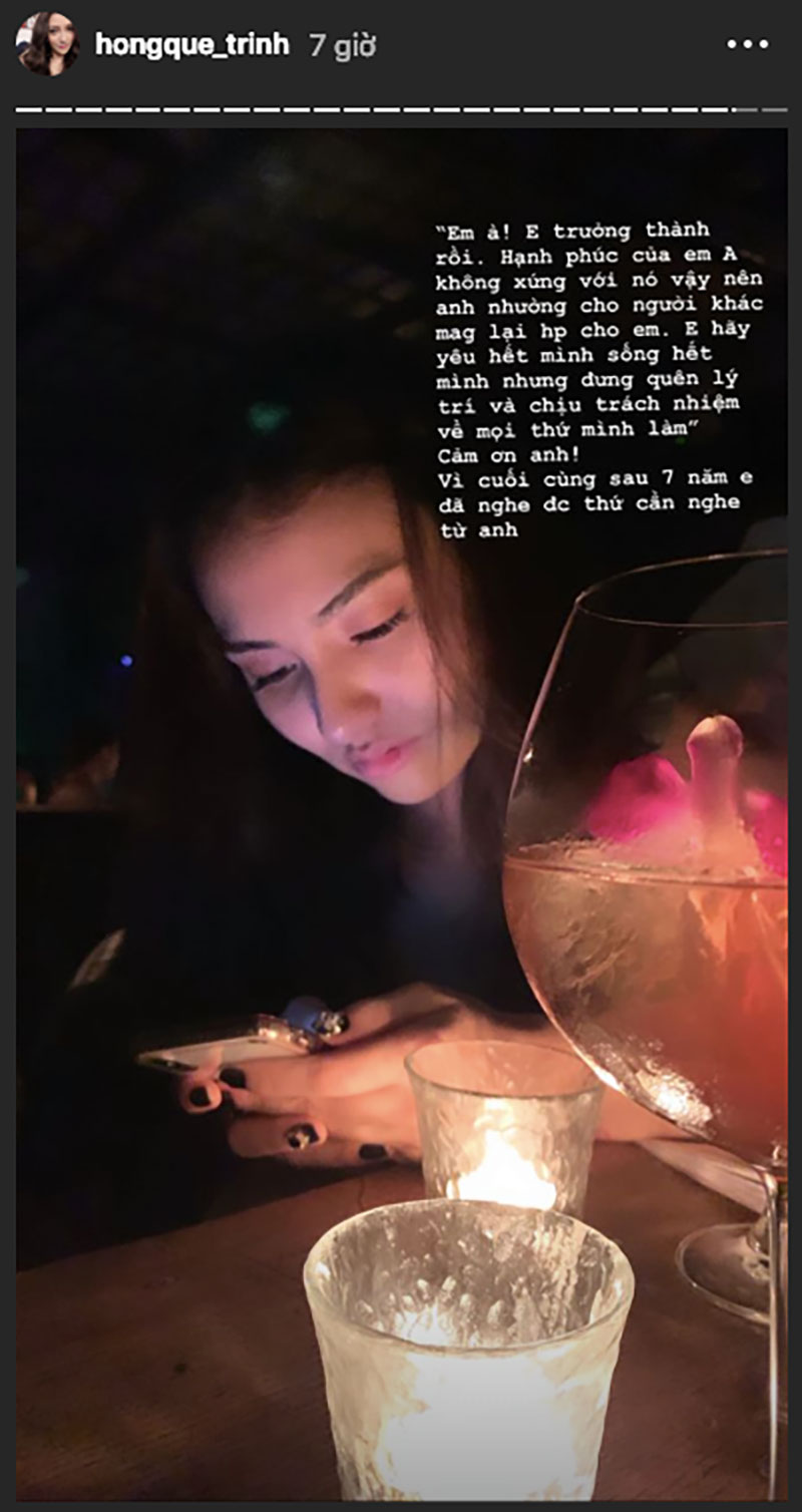 Sau nghi án tái hợp, Hồng Quế lại công khai tin nhắn chia tay của bố con gái