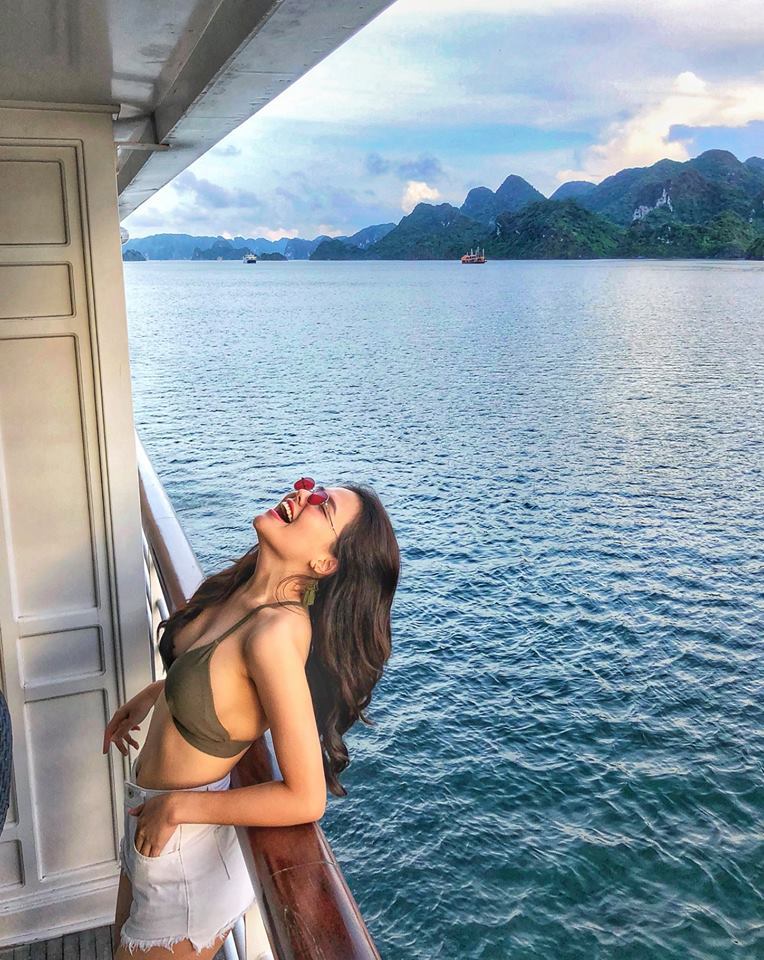 Đường cong nóng bỏng của nữ diễn viên Yêu thì ghét thôi