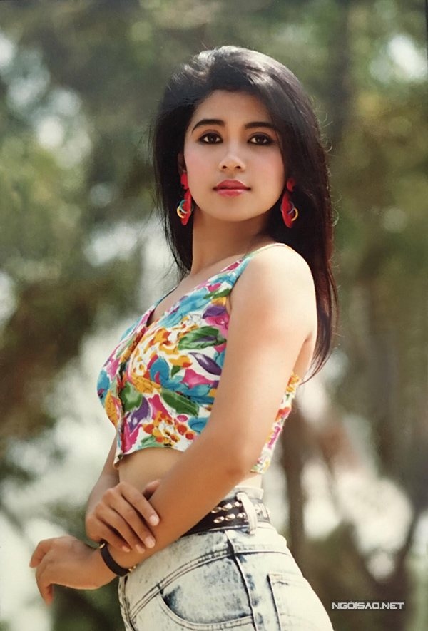 Vua ảnh lịch tiết lộ ảnh Việt Trinh thập niên 90