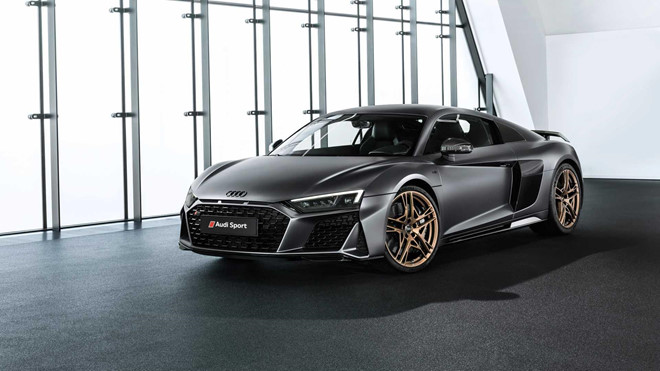 Audi R8 V10 Decennium dùng động cơ giống Lamborghini Huracan Audi R8 V10 Decennium dùng động cơ giống Lamborghini Huracan