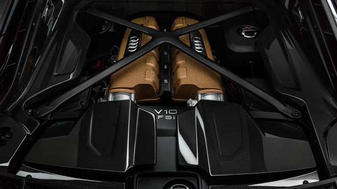 Audi R8 V10 Decennium dùng động cơ giống Lamborghini Huracan Audi R8 V10 Decennium dùng động cơ giống Lamborghini Huracan