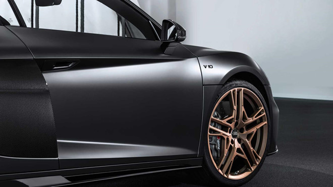 Audi R8 V10 Decennium dùng động cơ giống Lamborghini Huracan Audi R8 V10 Decennium dùng động cơ giống Lamborghini Huracan