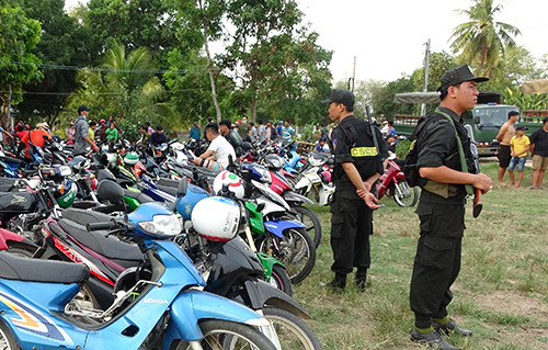 Cảnh sát vây bắt sòng bạc ở khu vực biên giới