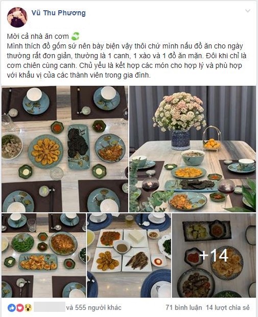 Nấu mâm cơm đơn giản, vợ đảm vẫn khiến chị em trầm trồ vì loạt bát đĩa gốm sứ xinh như đi ăn nhà hàng Nấu mâm cơm đơn giản, vợ đảm vẫn khiến chị em trầm trồ vì loạt bát đĩa gốm sứ xinh như đi ăn nhà hàng