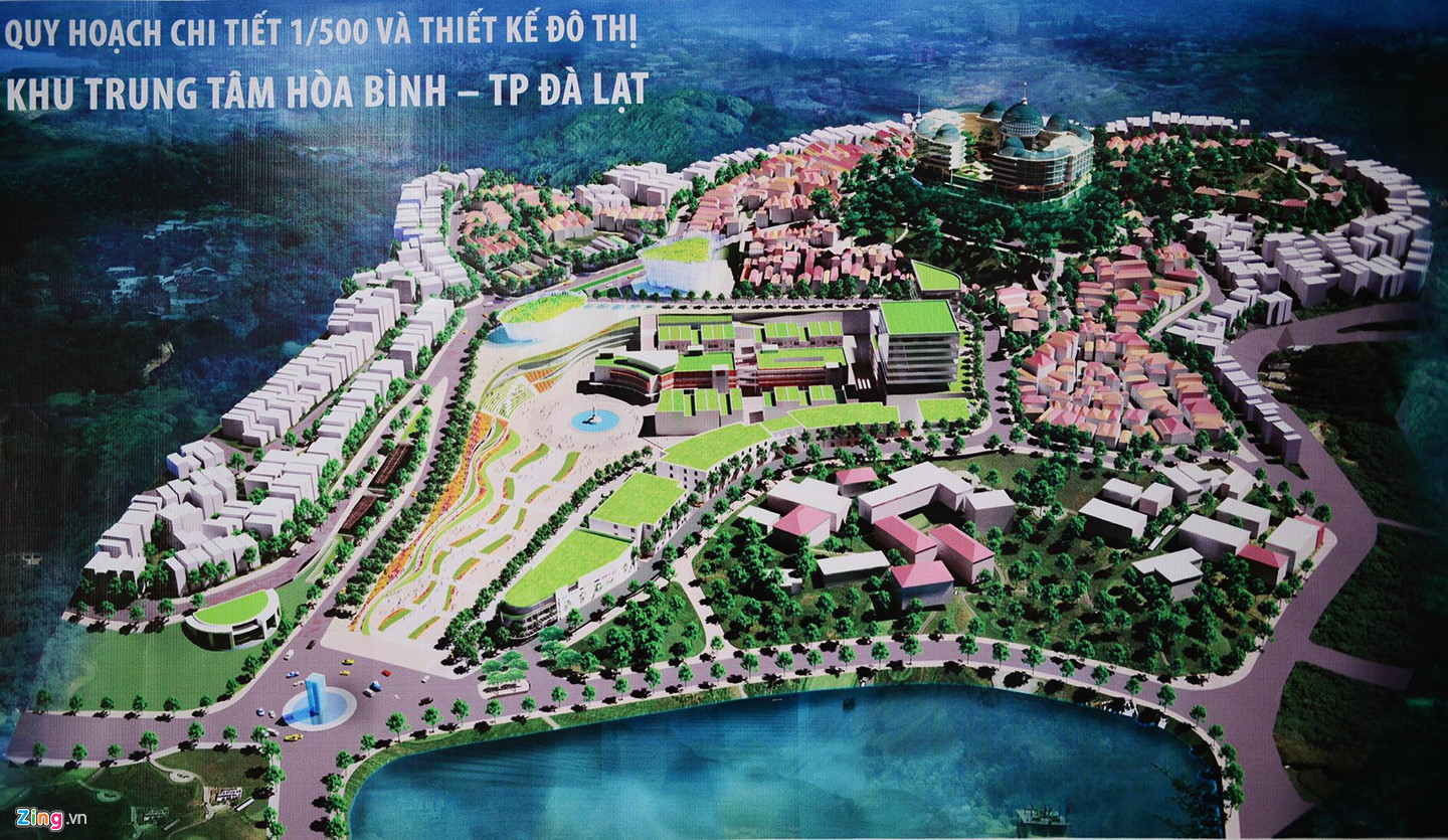 80 kiến trúc sư kiến nghị xem lại quy hoạch khu trung tâm Đà Lạt