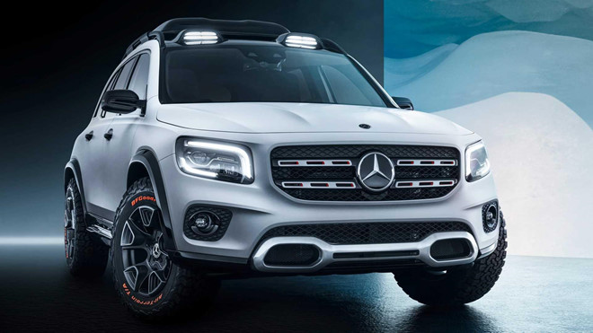 SUV cỡ nhỏ Mercedes-Benz GLB gây bất ngờ với thiết kế 7 chỗ