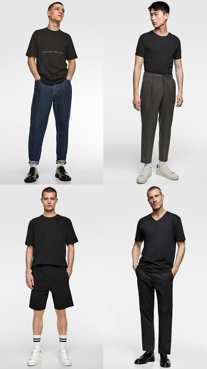 Học ngay 5 cách mix&match; để áo thun đen không còn nhàm chán