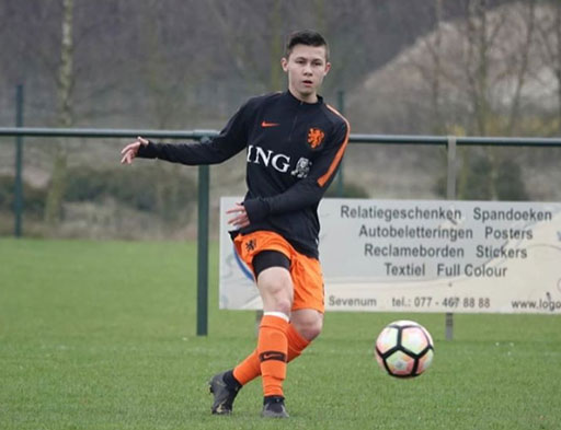 Được gọi lên đội U17 Hà Lan, sao gốc Việt gây sốt