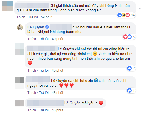 Lệ Quyên lên tiếng giải thích khi bị nghi đá xéo Đông Nhi vì giải Cống hiến 2019