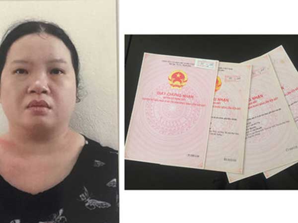 Cán bộ hội người mù làm giả sổ đỏ lừa gần chục tỷ đồng