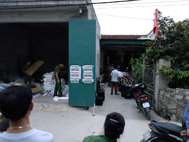 Kiểm đếm hơn 700 kg ma túy vứt bên đường