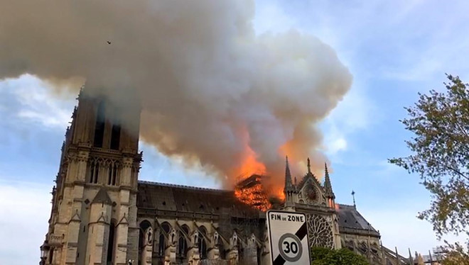 Tổn thất 1 tỷ euro cháy Nhà thờ Đức Bà có thể không được bảo hiểm