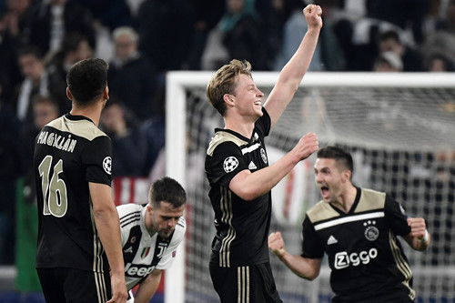 Cổ phiếu Juventus lao dốc sau cú sốc bị Ajax loại ở Champions League